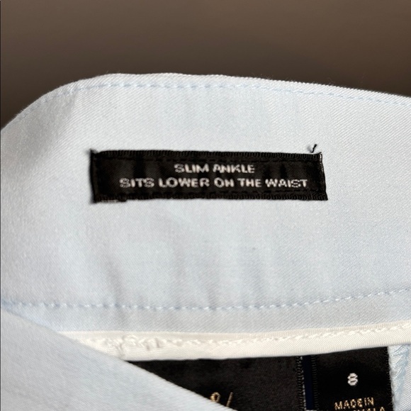 Worthington dress pants womens slim ankle sits on the lower waist blue - Picture 11 of 15